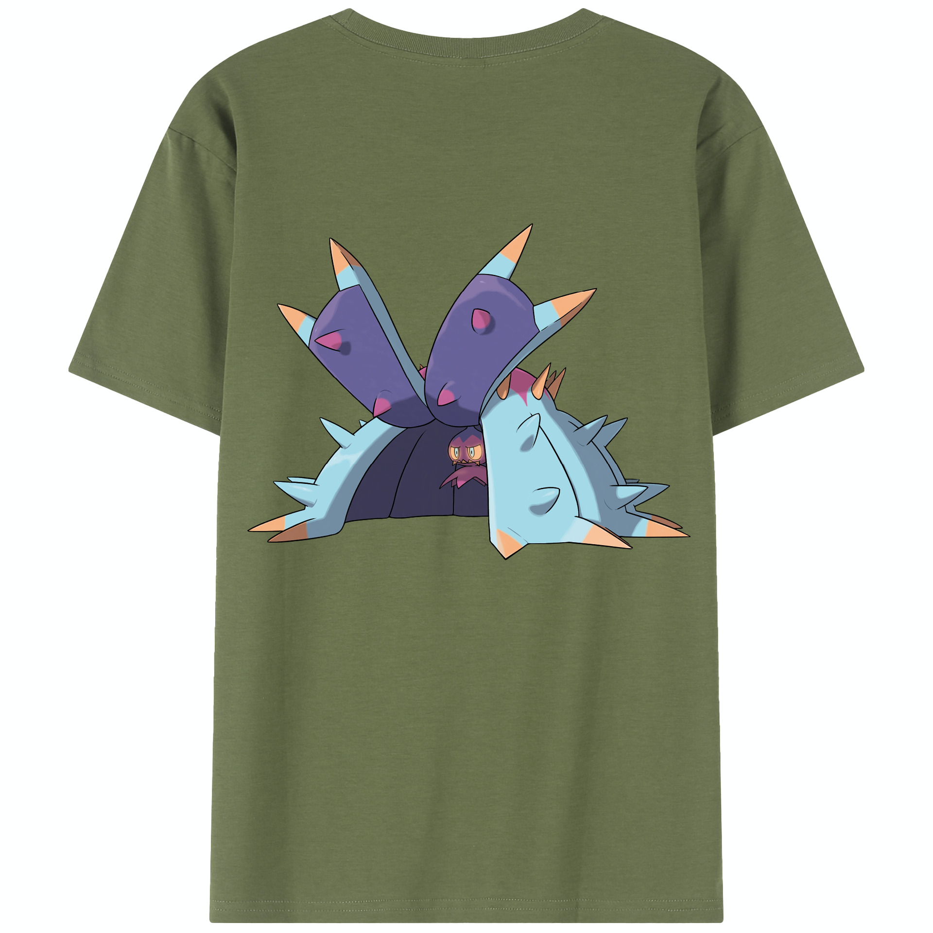 （画像用） ポケットモンスター Pokémon 綿100％半袖Tシャツ（背面プリント）